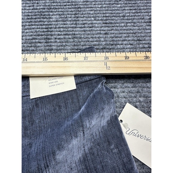 Universal Thread Pants Womens 16R Gray High Rise Sailor Wide Leg Relaxed Stretch - Picture 3 of 7